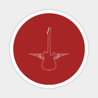 Flying Guitar Magnet